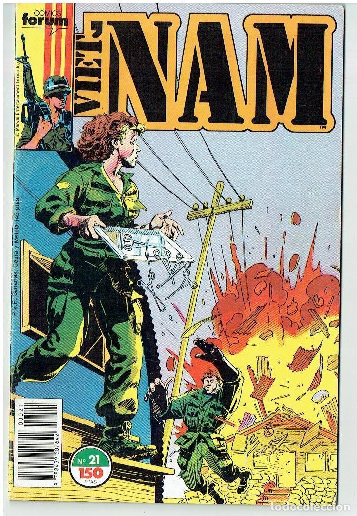 C&oacute;mics: VIETNAM. N&ordm; 21. FORUM. 1990. (ST/A18) - Foto 1
