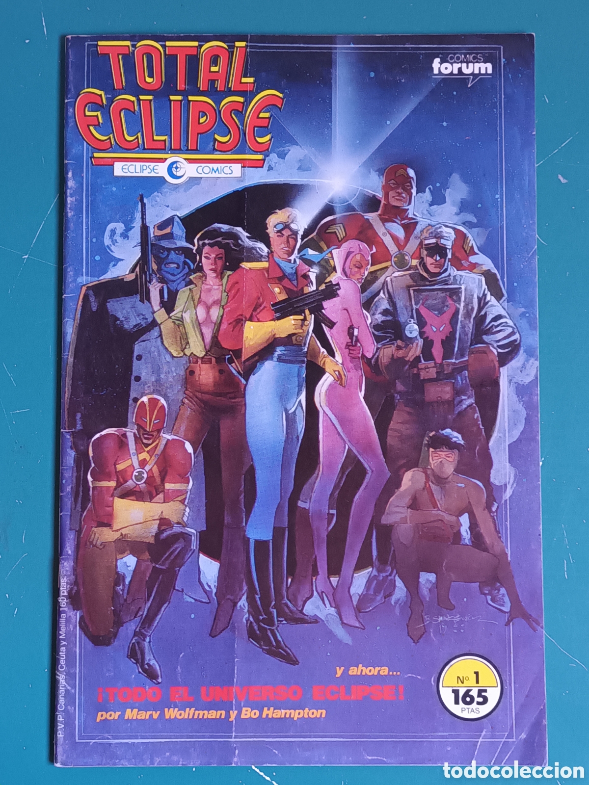 C&oacute;mics: Total Eclipse N&deg; 1 FORUM - ECLIPSE COMICS 1990 Airboy - Foto 1