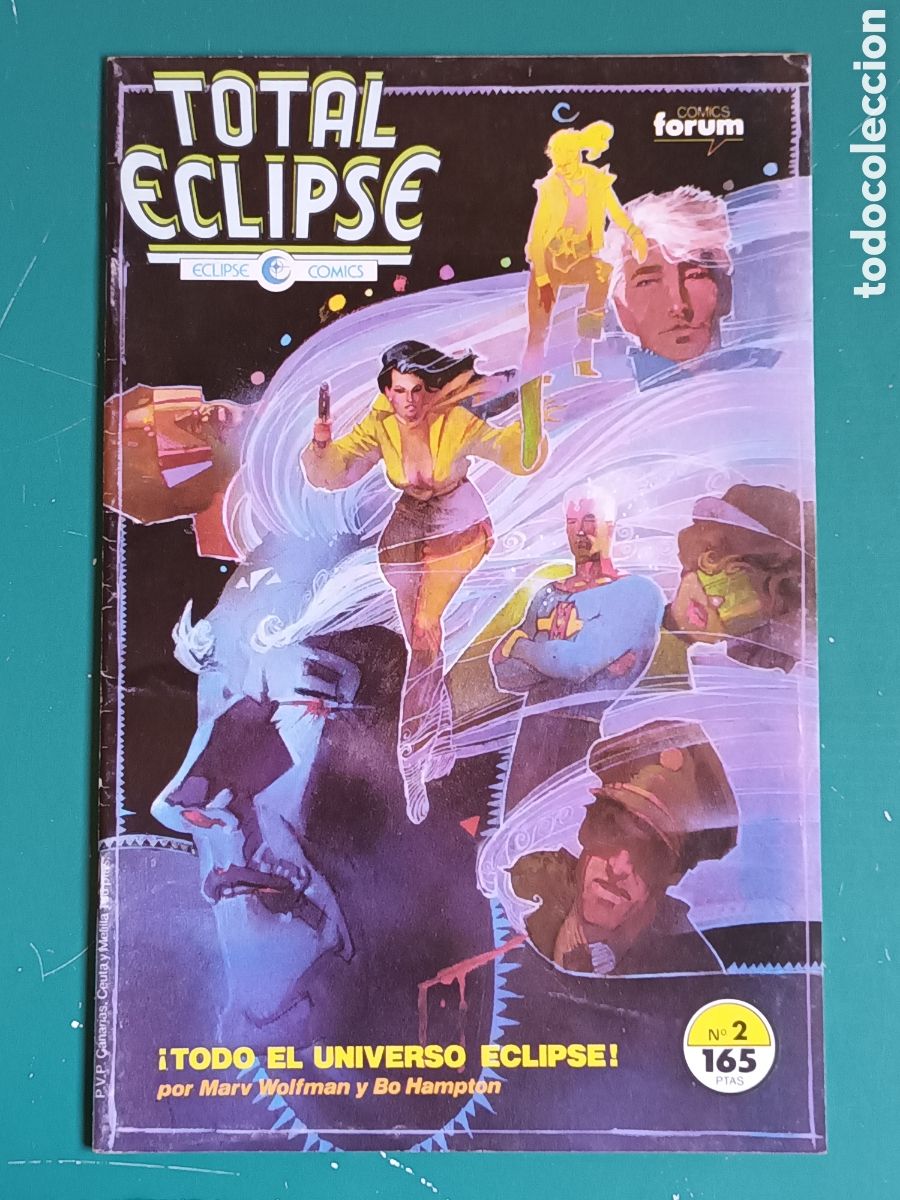 C&oacute;mics: Total Eclipse N&deg; 2 FORUM - ECLIPSE COMICS 1990 Valkiria - Foto 1