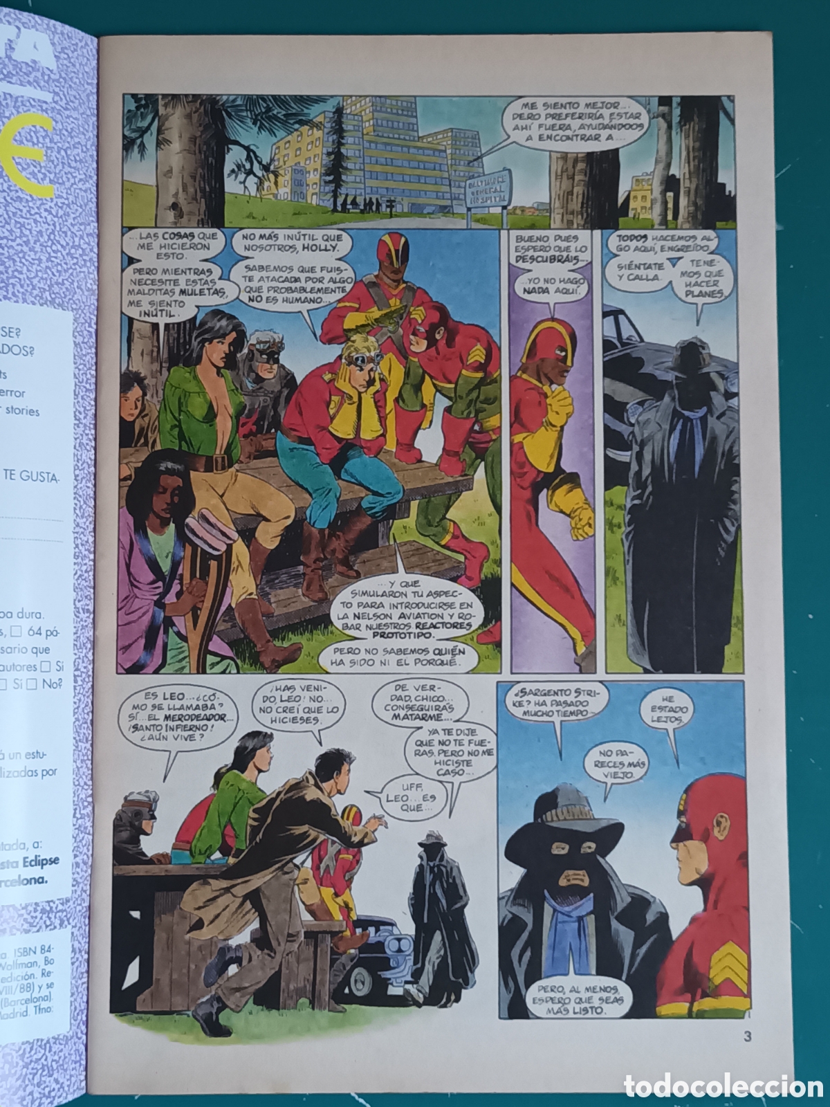 C&oacute;mics: Total Eclipse N&deg; 2 FORUM - ECLIPSE COMICS 1990 Valkiria - Foto 3