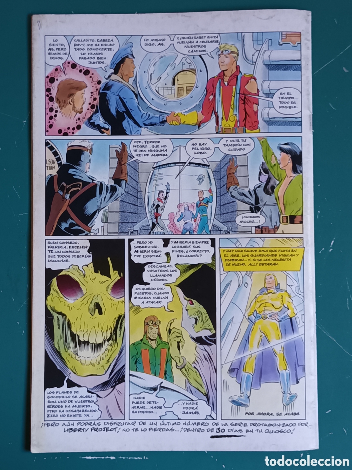 C&oacute;mics: Total Eclipse N&deg; 5 FORUM - ECLIPSE COMICS 1990 Habichuela Miracle Man Liberty Project Airboy - Foto 9