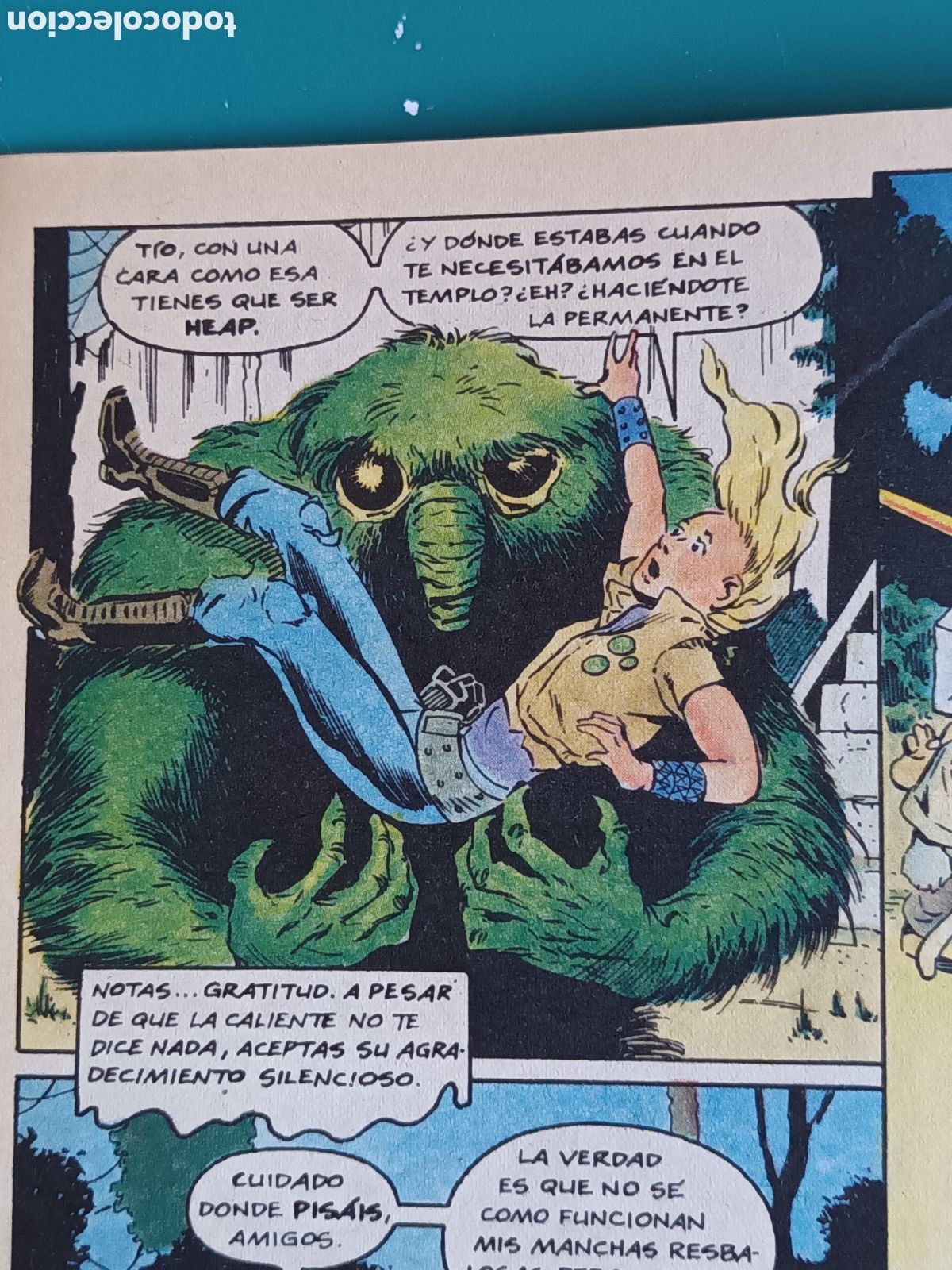 C&oacute;mics: Total Eclipse N&deg; 5 FORUM - ECLIPSE COMICS 1990 Habichuela Miracle Man Liberty Project Airboy - Foto 3