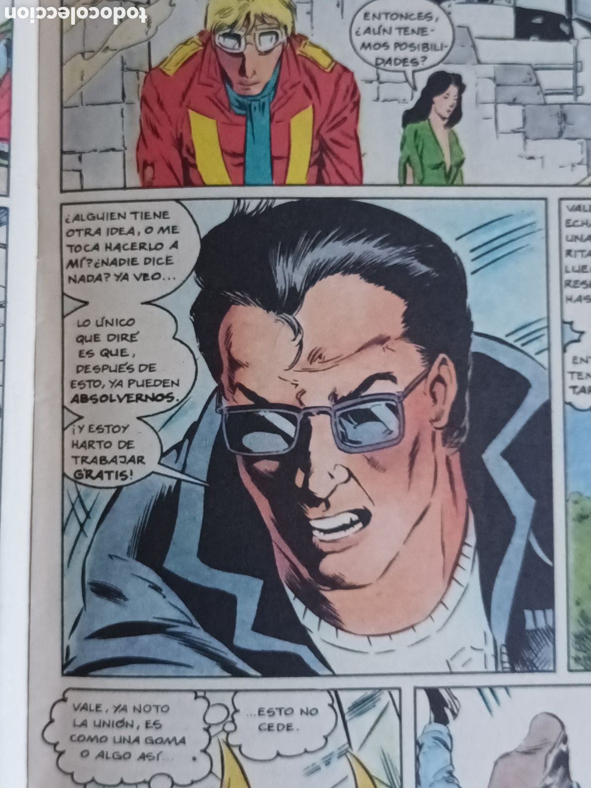 C&oacute;mics: Total Eclipse N&deg; 5 FORUM - ECLIPSE COMICS 1990 Habichuela Miracle Man Liberty Project Airboy - Foto 4