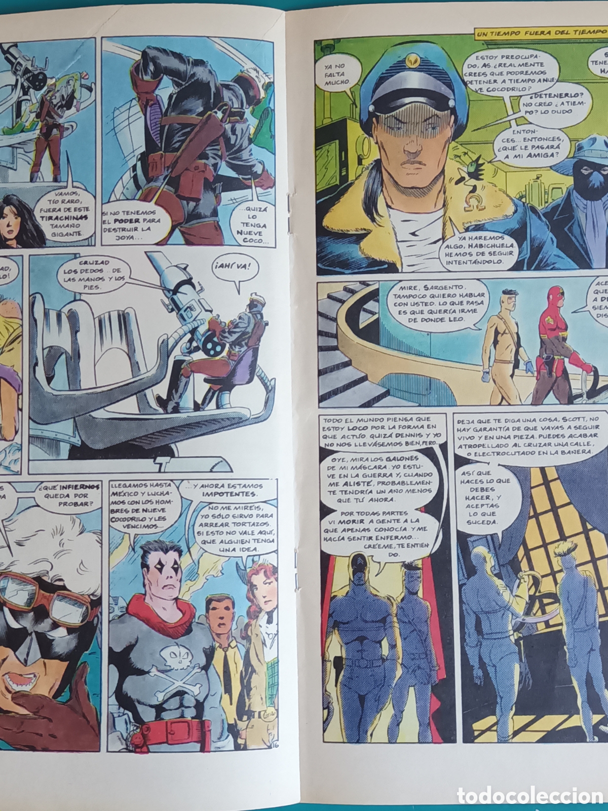 C&oacute;mics: Total Eclipse N&deg; 5 FORUM - ECLIPSE COMICS 1990 Habichuela Miracle Man Liberty Project Airboy - Foto 5