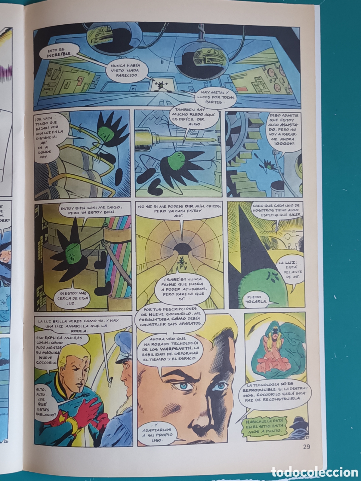 C&oacute;mics: Total Eclipse N&deg; 5 FORUM - ECLIPSE COMICS 1990 Habichuela Miracle Man Liberty Project Airboy - Foto 6
