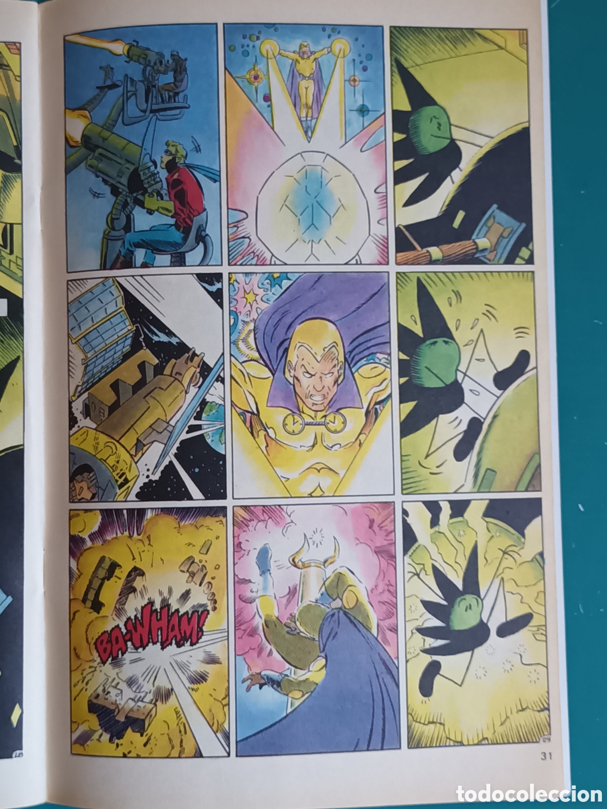 C&oacute;mics: Total Eclipse N&deg; 5 FORUM - ECLIPSE COMICS 1990 Habichuela Miracle Man Liberty Project Airboy - Foto 8