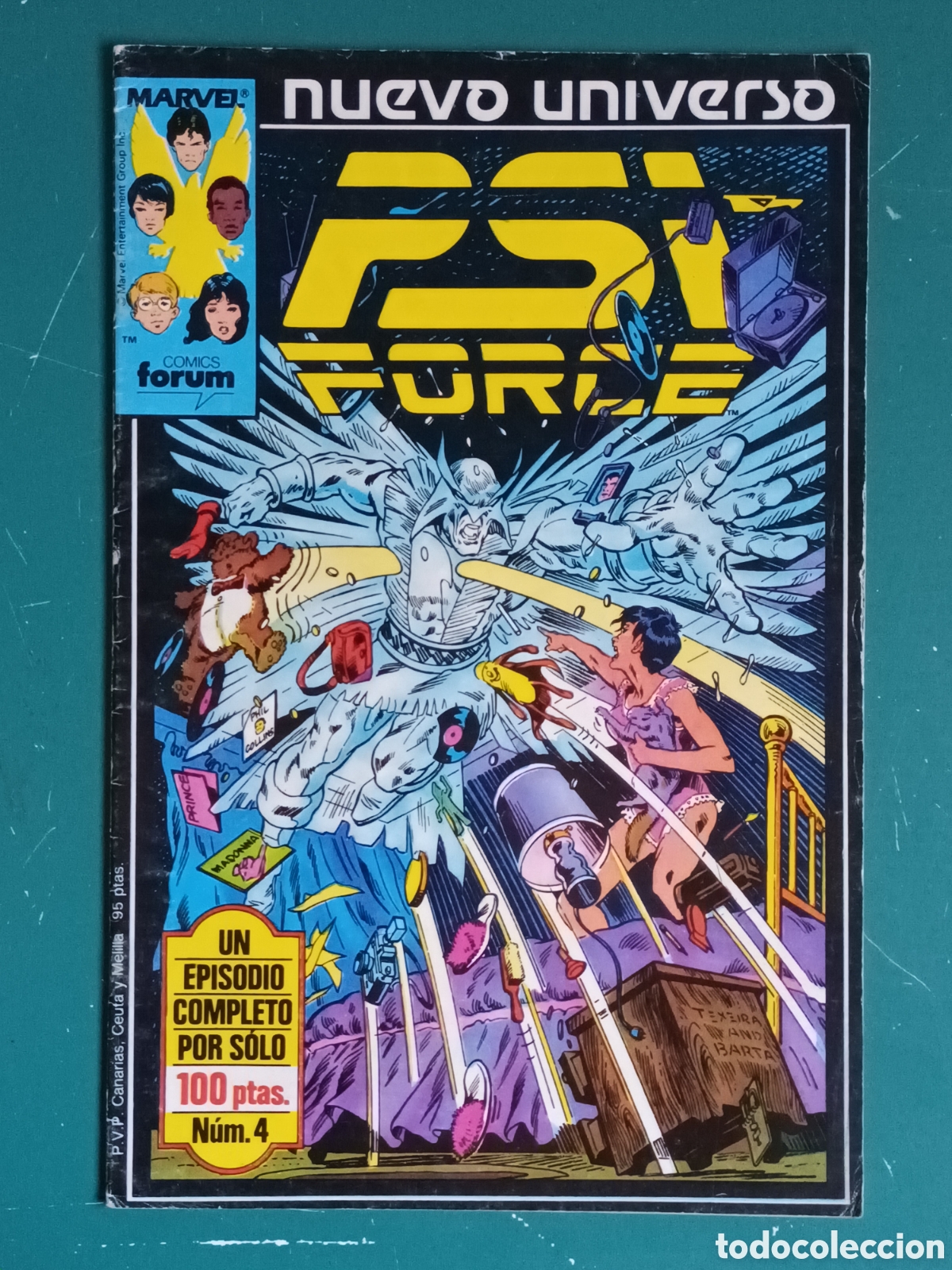 C&oacute;mics: Psi Force N&deg; 4 FORUM - MARVEL 1988 - Foto 1