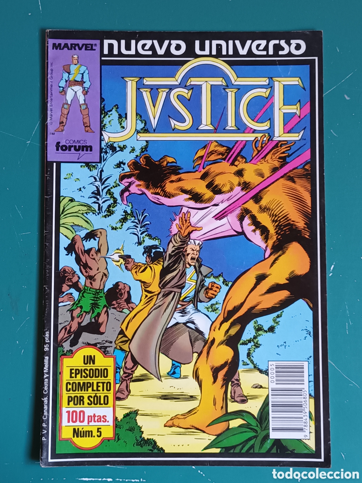 C&oacute;mics: Justice N&deg; 5 FORUM - MARVEL 1988 - Foto 1