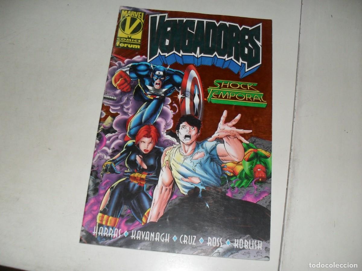 C&oacute;mics: LOS VENGADORES (MARVELVOLUTION)SHOCK TEMPORAL,N&ordm; UNICO Y EXTRA.FORUM,1996 - Foto 1