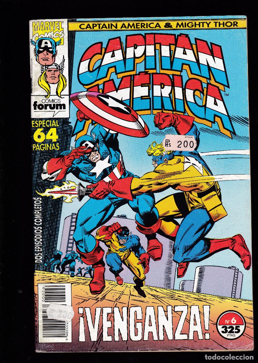 C&oacute;mics: CAPITAN AMERICA & THOR EL PODEROSO - N&ordm; 6 DE 13 - &iexcl;Venganza! - FORUM - Foto 1