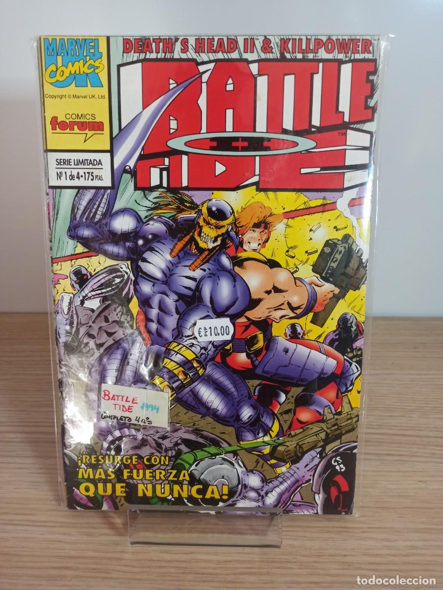 C&oacute;mics: BATTLE TIDE (Comics Forum) SERIE LIMITADA COMPLETA N&ordm; 1 a 4 (1994)