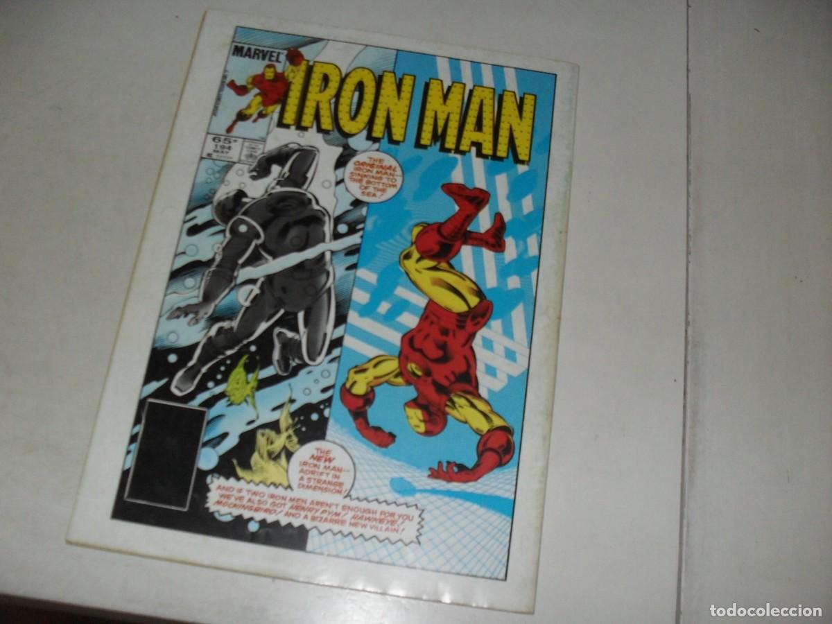 C&oacute;mics: IRON MAN 42,CON EL CAPITAN MARVEL DE COMPLEMENTO,(DE 58).FORUM,1985.LA 1&ordf;COLECCION DE FORUM - Foto 2
