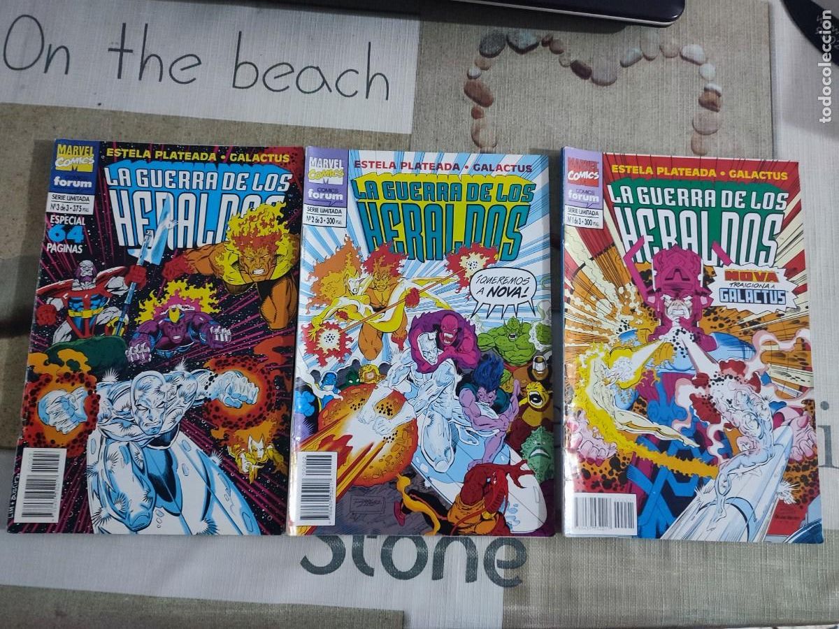 C&oacute;mics: ESTELA PLATEADA LA GUERRA DE LOS HERALDOS COMPLETA - Foto 1