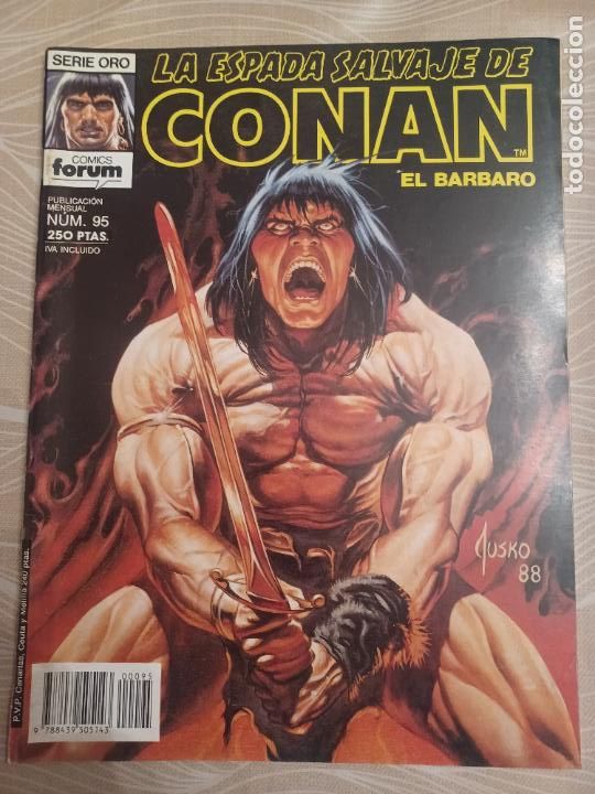 C&oacute;mics: LA ESPADA SALVAJE DE CONAN N&ordm; 95 1&ordf; EDICION FORUM - Foto 1
