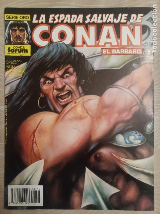C&oacute;mics: LA ESPADA SALVAJE DE CONAN N&ordm; 106 1&ordf; EDICION FORUM - Foto 1