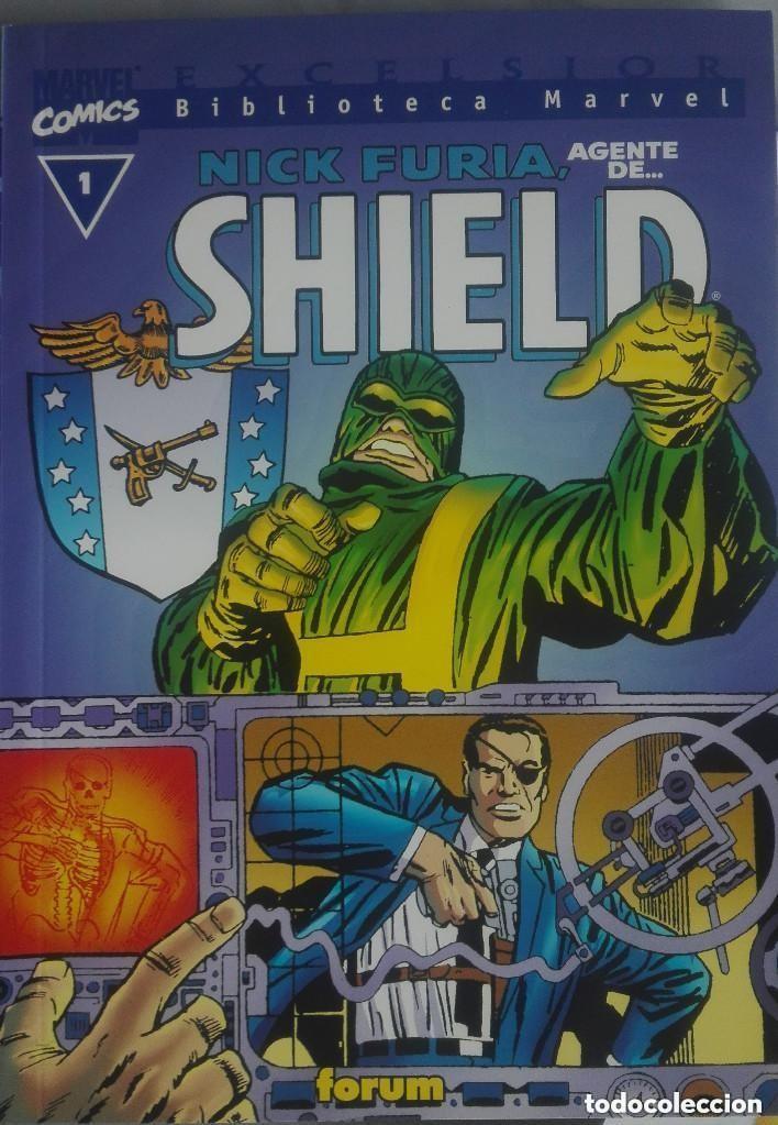 C&oacute;mics: NICK FURIA AGENTE DE SHIELD - BIBLIOTECA MARVEL - FORUM - Foto 1