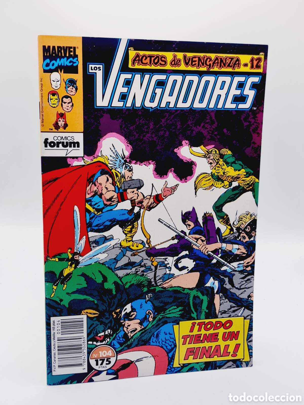 C&oacute;mics: DE KIOSCO LOS VENGADORES 104 VOL1 FORUM COMICS GRAPA - Foto 1