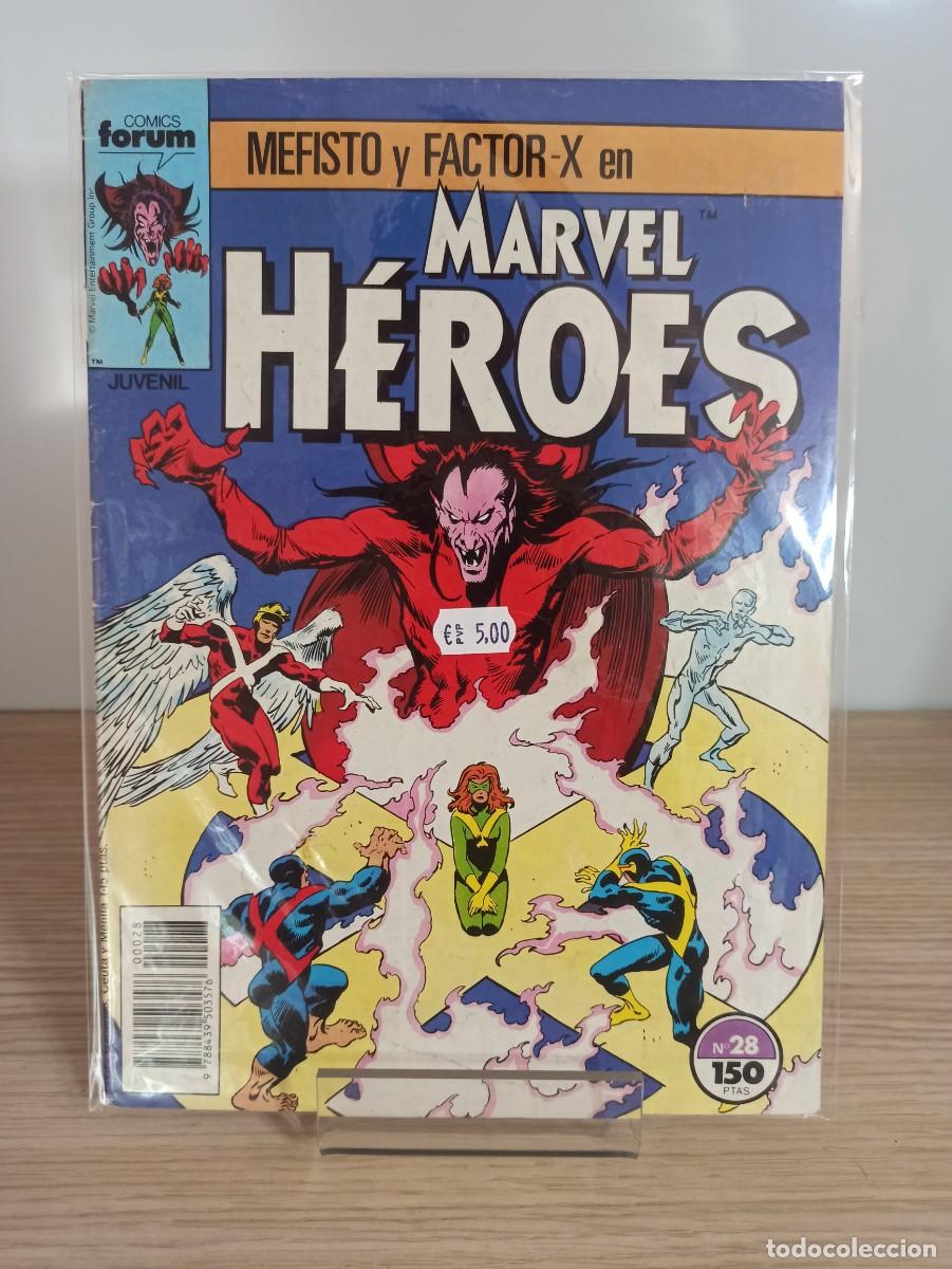 C&oacute;mics: MEFISTO Y FACTOR X - MARVEL H&Eacute;ROES (Comics forum) N&ordm;28 - Foto 1