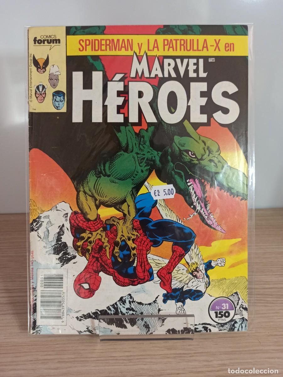 C&oacute;mics: SPIDERMAN Y LA PATRULLA X - MARVEL H&Eacute;ROES (Comics forum) N&ordm;31 - Foto 1