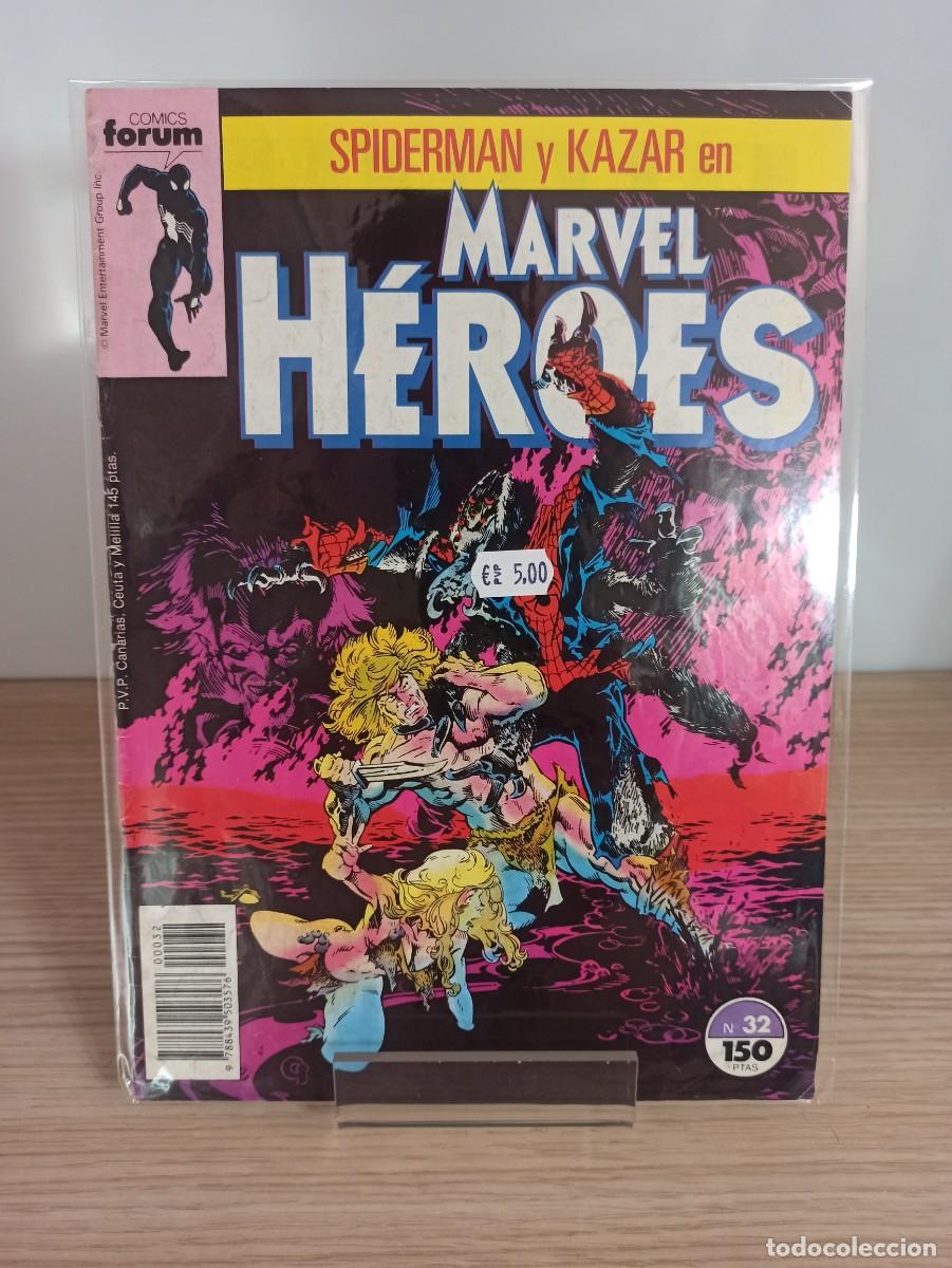 C&oacute;mics: SPIDERMAN Y KAZAR - MARVEL H&Eacute;ROES (Comics forum) N&ordm;32 - Foto 1