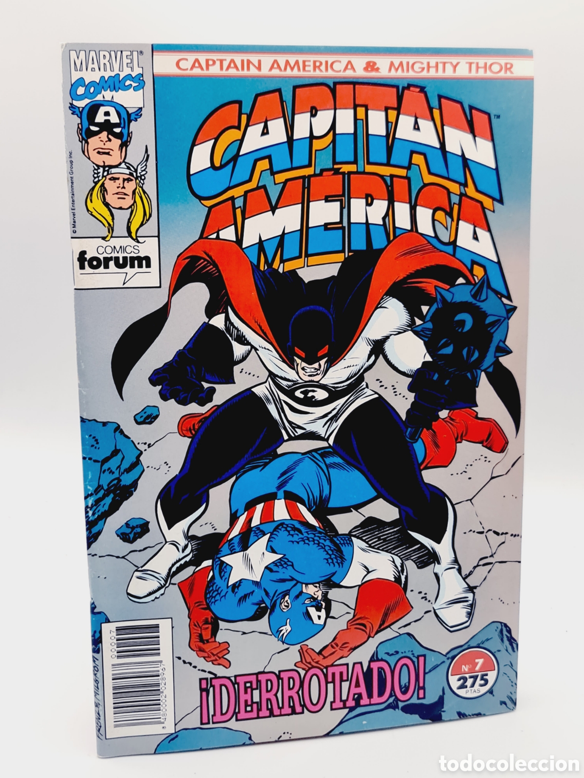 C&oacute;mics: MUY BUEN ESTADO CAPITAN AMERICA Y THOR EL PODEROSO 13 VOL2 FORUM COMICS GRAPA - Foto 1