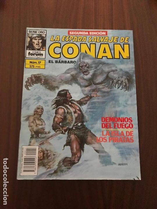 C&oacute;mics: LA ESPADA DE CONAN N&ordm; 17 , SEGUNDA EDICI&Oacute;N , EDITORIAL FORUM - Foto 1