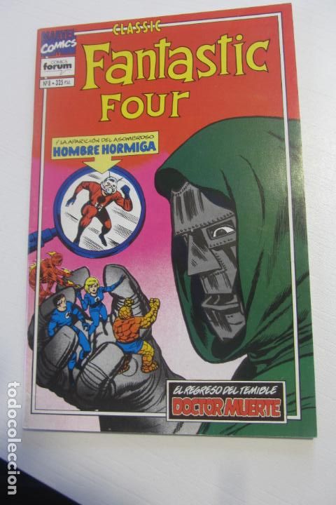 C&oacute;mics: FANTASTIC FOUR CLASSIC N&ordm; 8. FORUM MARVEL BUEN ESTADO SDX68 - Foto 1
