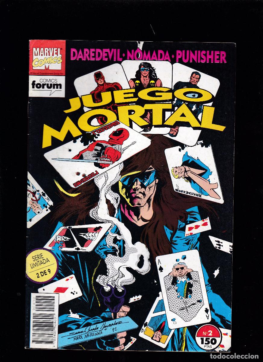 C&oacute;mics: JUEGO MORTAL - N&ordm; 2 de 9 - DAREDEVIL - NOMADA - PUNISHER - FORUM - - Foto 1