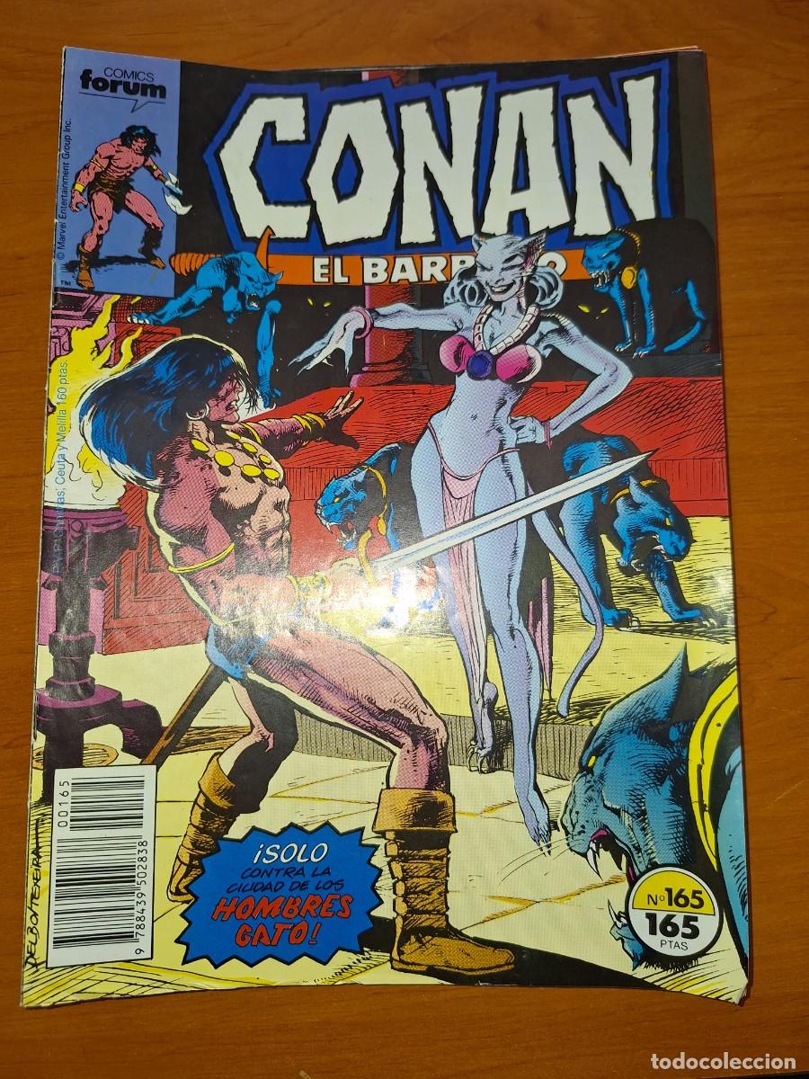 C&oacute;mics: CONAN EL B&Aacute;RBARO, EDIT.FORUM, N&Uacute;MERO 165. - Foto 1