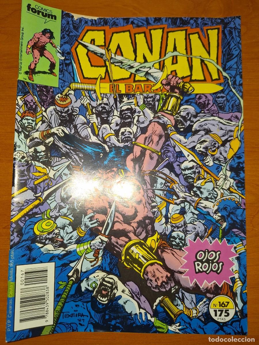 C&oacute;mics: CONAN EL B&Aacute;RBARO, EDIT.FORUM, N&Uacute;MERO 167. - Foto 1