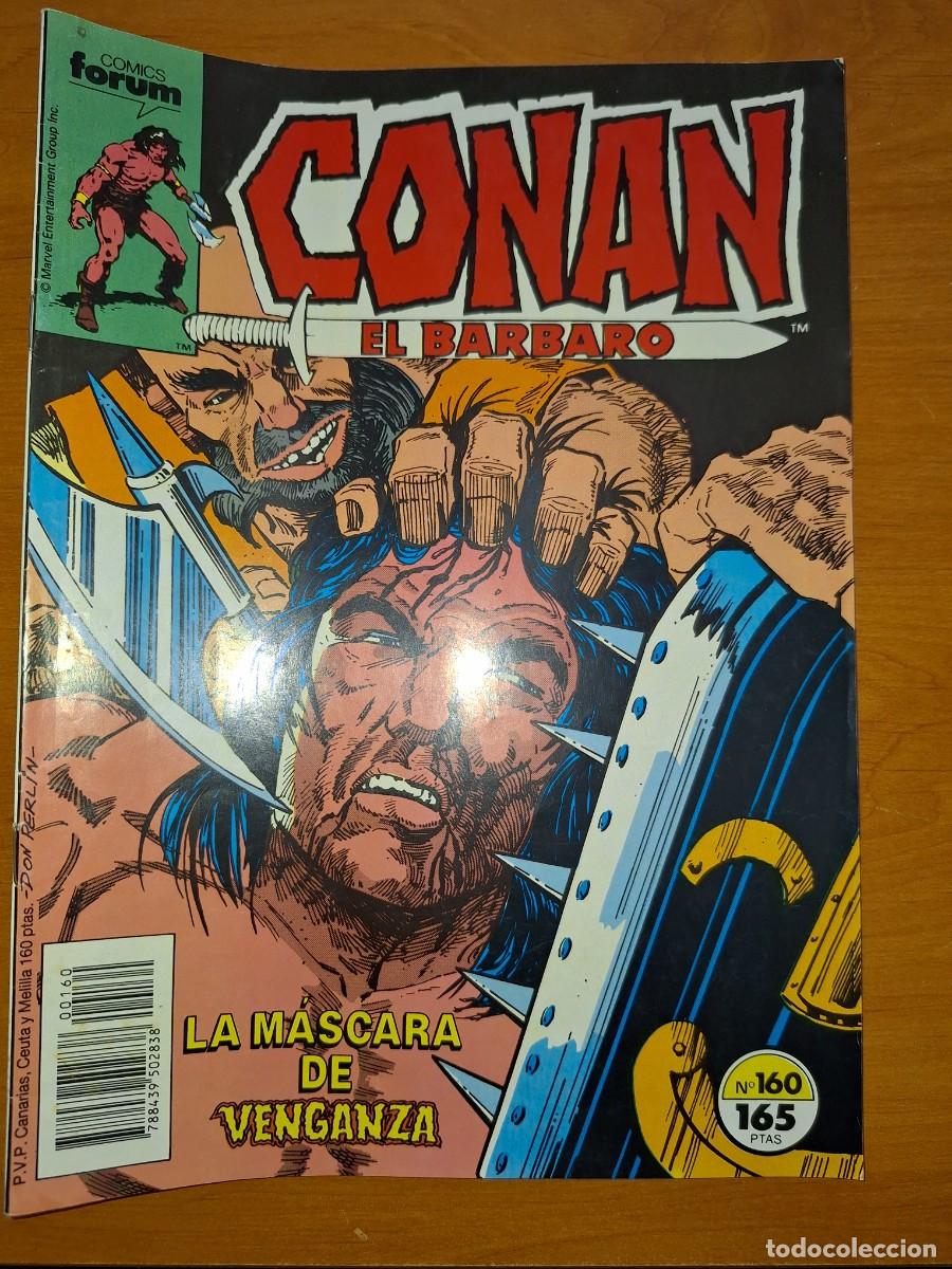C&oacute;mics: CONAN EL B&Aacute;RBARO, EDIT.FORUM, N&Uacute;MERO 160. - Foto 1