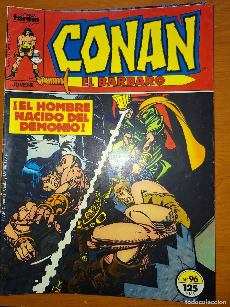 C&oacute;mics: CONAN EL B&Aacute;RBARO, EDIT.FORUM, N&Uacute;MERO 96. - Foto 1