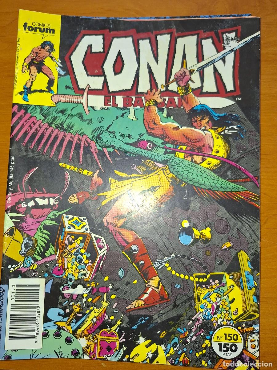 C&oacute;mics: CONAN EL B&Aacute;RBARO, EDIT.FORUM, N&Uacute;MERO 150. - Foto 1