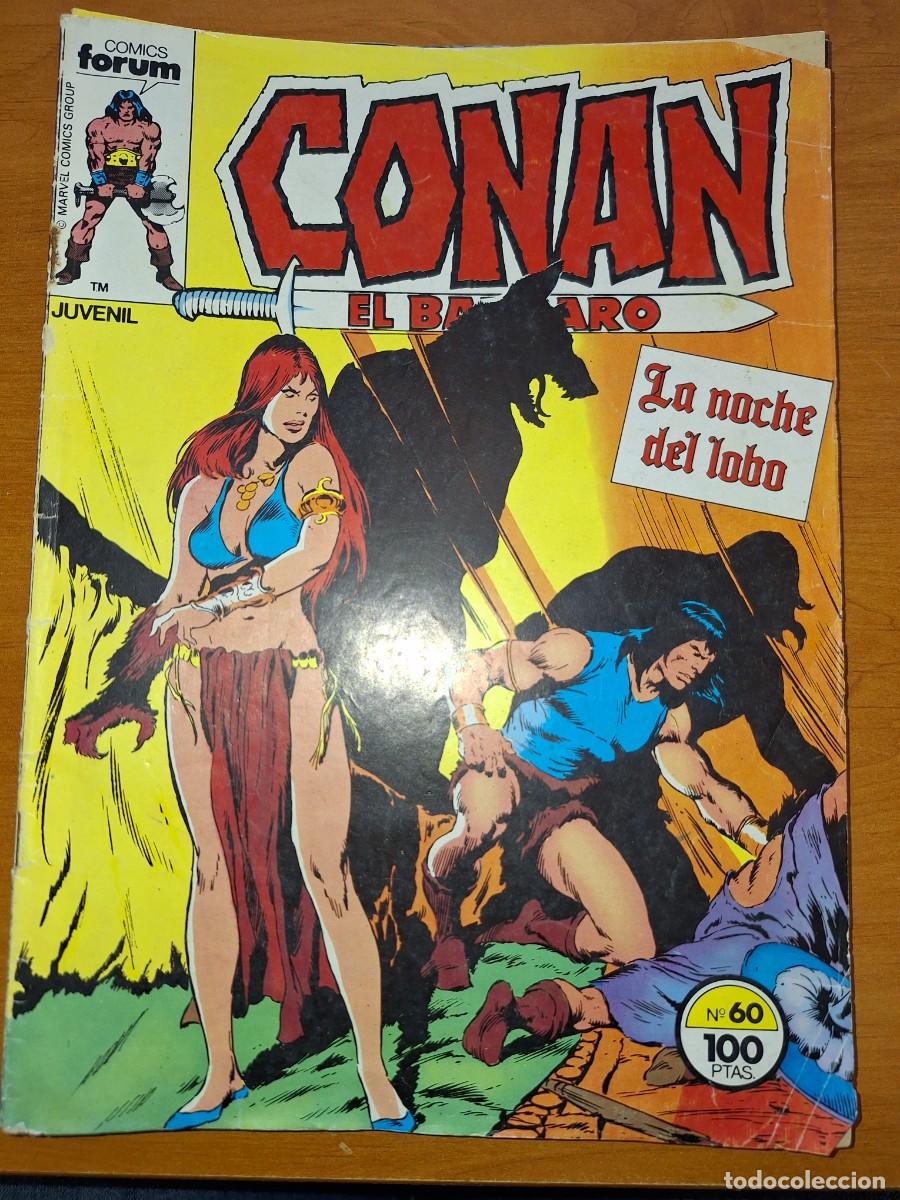 C&oacute;mics: CONAN EL B&Aacute;RBARO, EDIT.FORUM, N&Uacute;MERO 60. - Foto 1