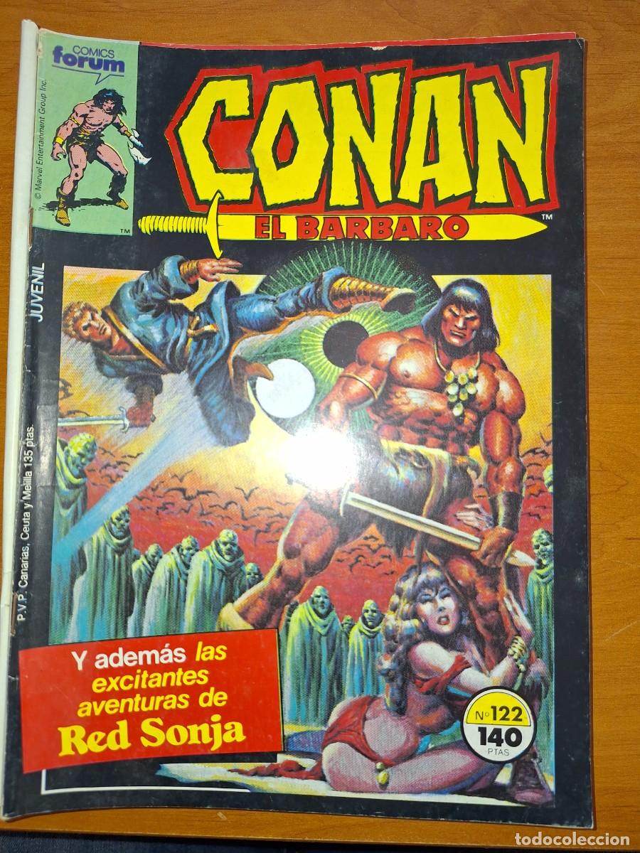 C&oacute;mics: CONAN EL B&Aacute;RBARO, EDIT.FORUM, N&Uacute;MERO 122. - Foto 1