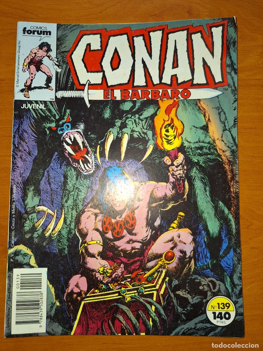 C&oacute;mics: CONAN EL B&Aacute;RBARO, EDIT.FORUM, N&Uacute;MERO 139. - Foto 1