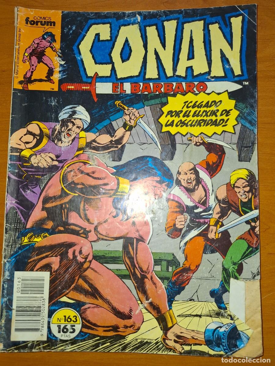 C&oacute;mics: CONAN EL B&Aacute;RBARO, EDIT.FORUM, N&Uacute;MERO 163. - Foto 1