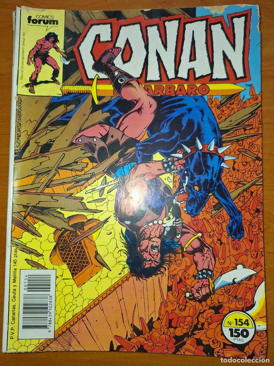 C&oacute;mics: CONAN EL B&Aacute;RBARO, EDIT.FORUM, N&Uacute;MERO 154. - Foto 1