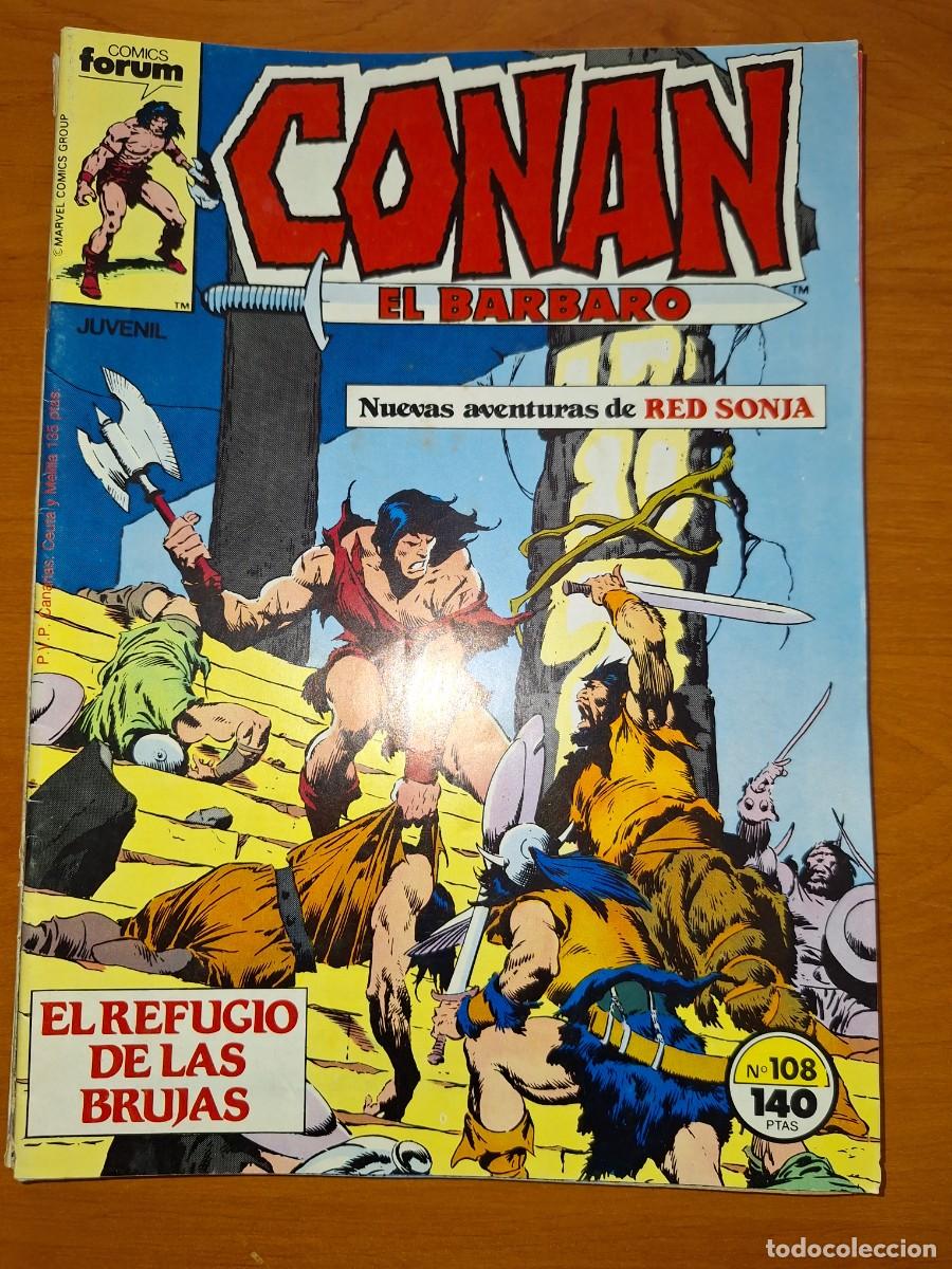 C&oacute;mics: CONAN EL B&Aacute;RBARO, EDIT.FORUM, N&Uacute;MERO 108. - Foto 1