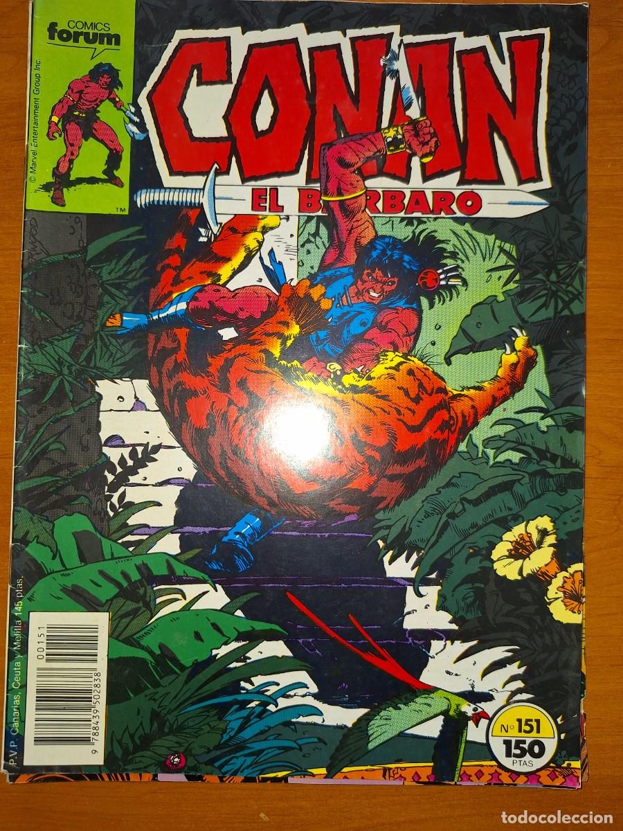 C&oacute;mics: CONAN EL B&Aacute;RBARO, EDIT.FORUM, N&Uacute;MERO 151. - Foto 1
