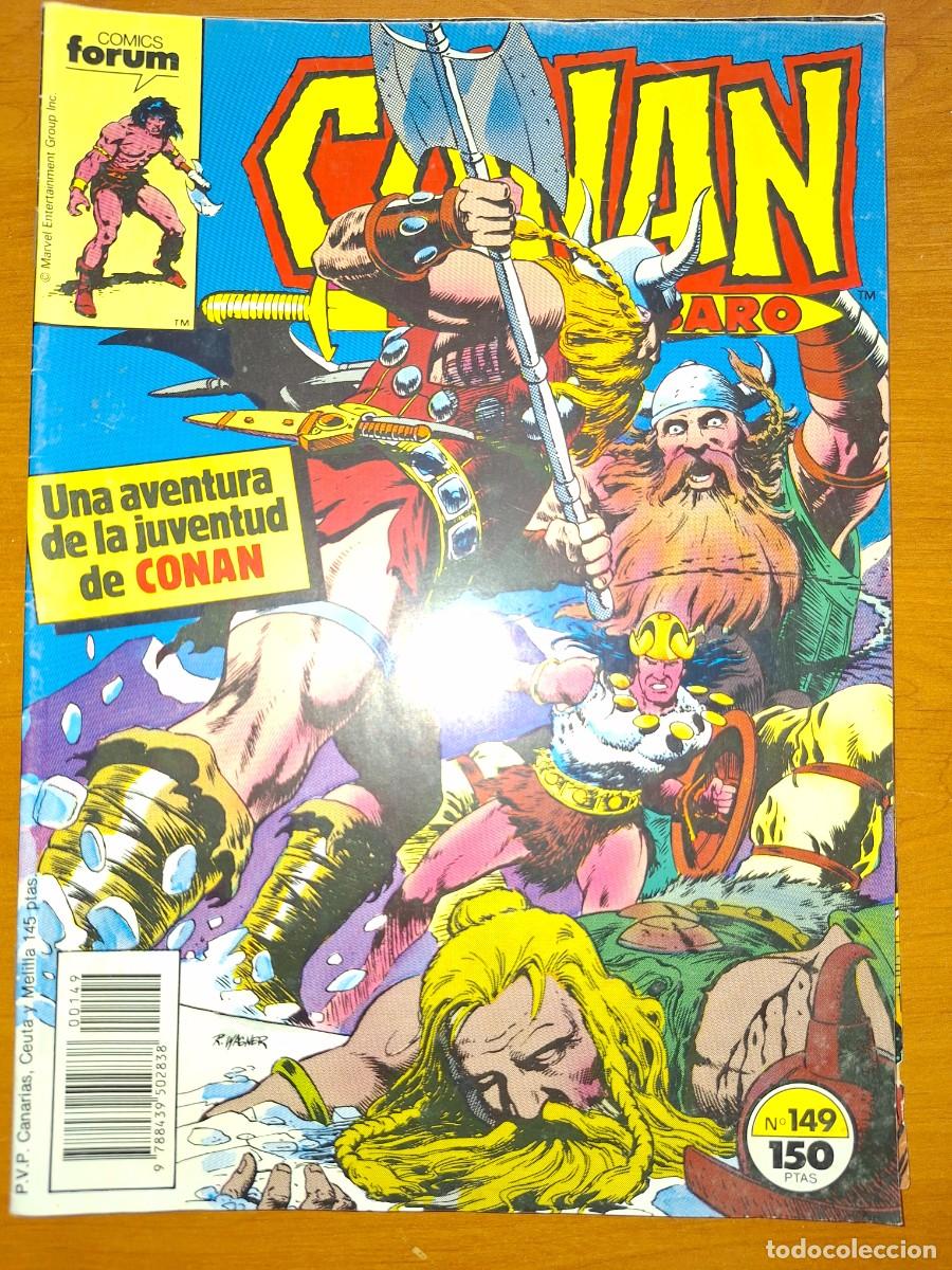 C&oacute;mics: CONAN EL B&Aacute;RBARO, EDIT.FORUM, N&Uacute;MERO 149. - Foto 1
