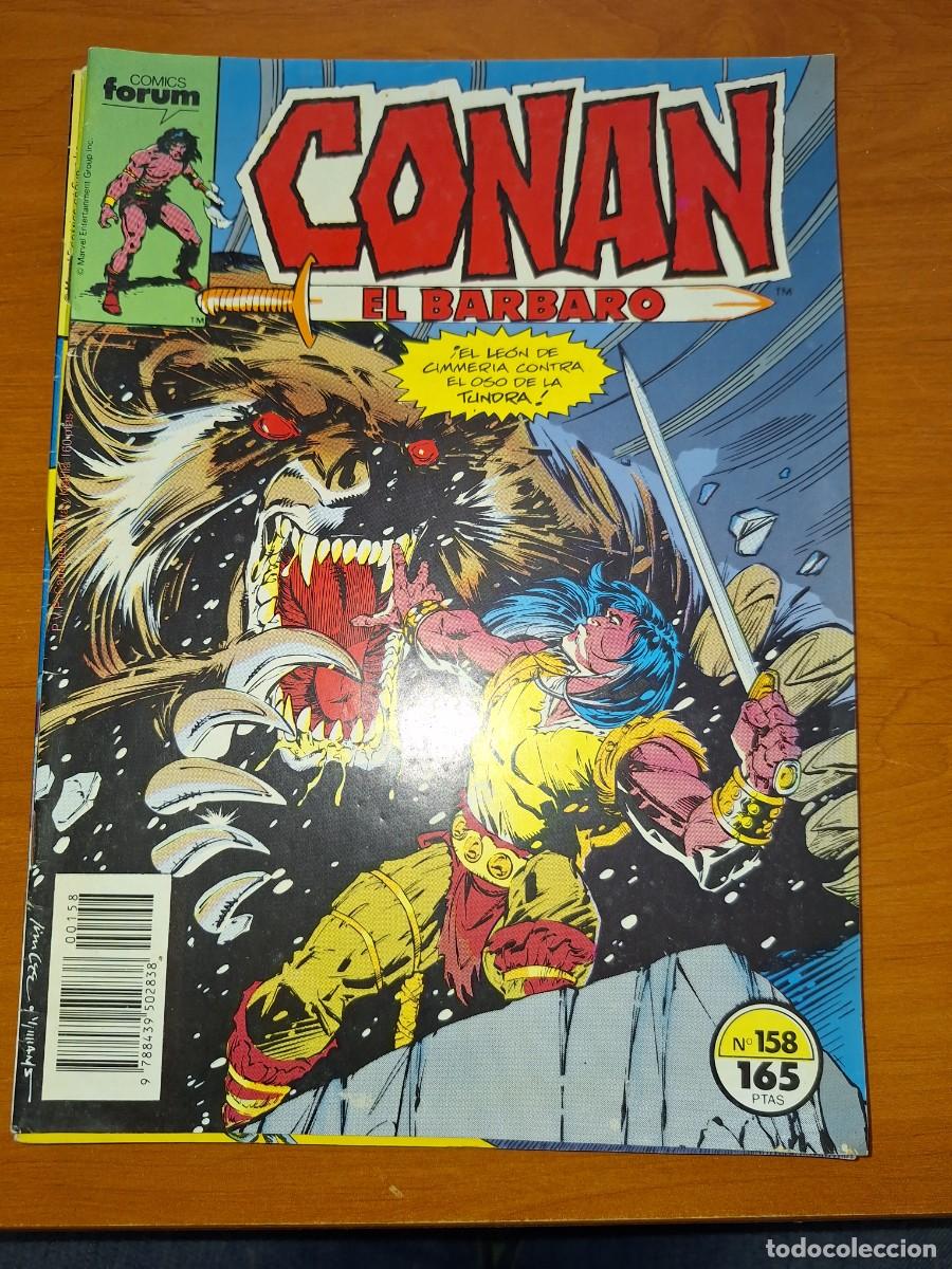 C&oacute;mics: CONAN EL B&Aacute;RBARO, EDIT.FORUM, N&Uacute;MERO 158. - Foto 1