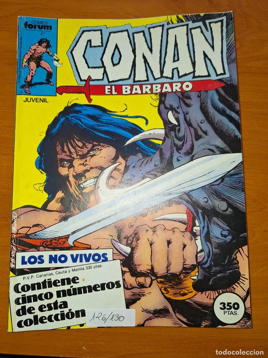 C&oacute;mics: EDIT. FORUM CONAN EL B&Aacute;RBARO, EXTRA CINCO N&Uacute;MEROS 126/130. - Foto 1
