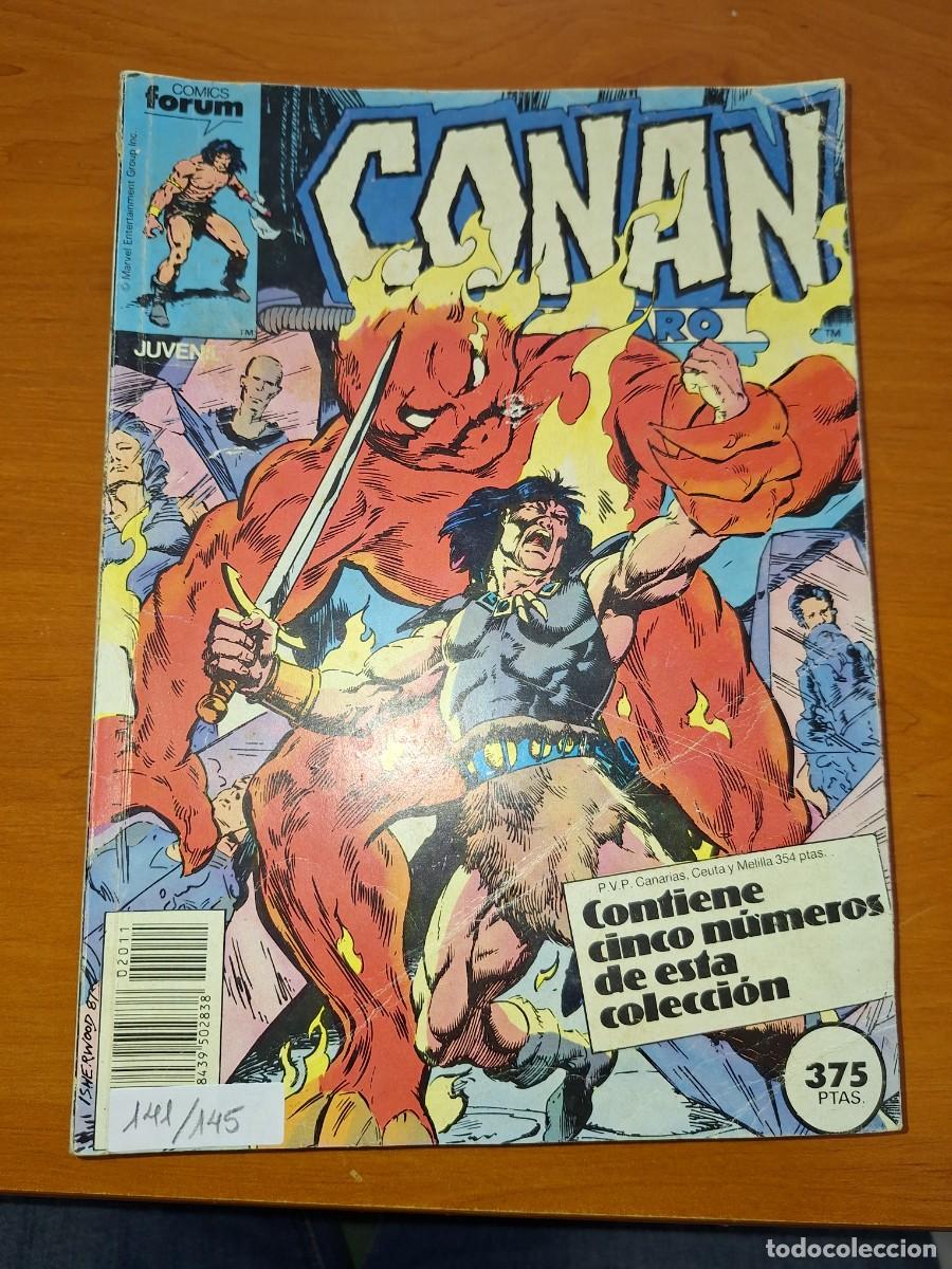C&oacute;mics: EDIT. FORUM CONAN EL B&Aacute;RBARO, EXTRA CINCO N&Uacute;MEROS 141/145. - Foto 1