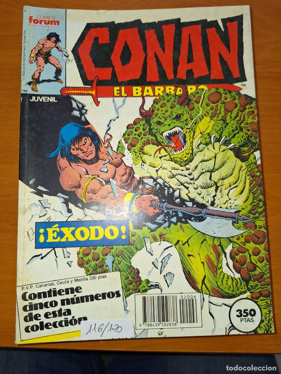 C&oacute;mics: EDIT. FORUM CONAN EL B&Aacute;RBARO, EXTRA CINCO N&Uacute;MEROS 116/120. - Foto 1