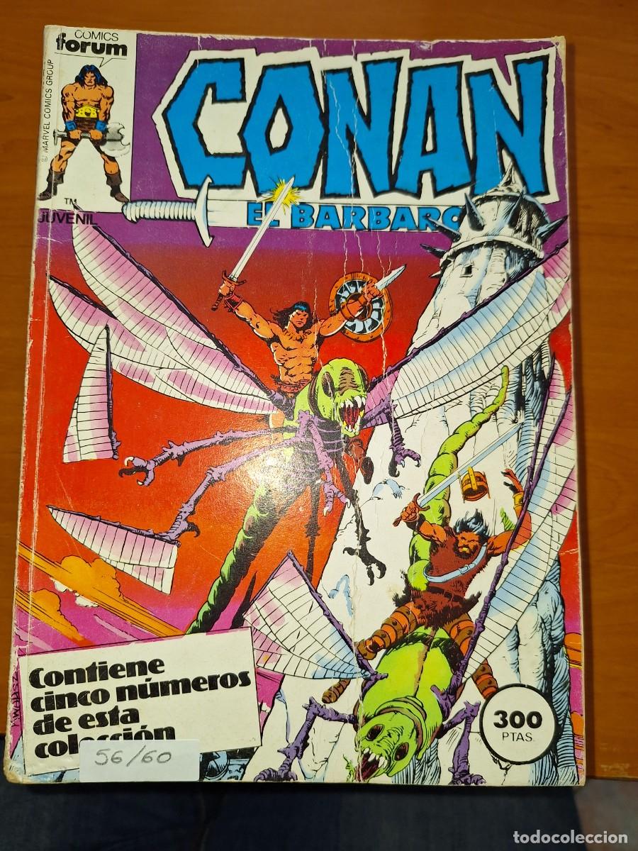 C&oacute;mics: EDIT. FORUM CONAN EL B&Aacute;RBARO, EXTRA CINCO N&Uacute;MEROS 56/60. - Foto 1