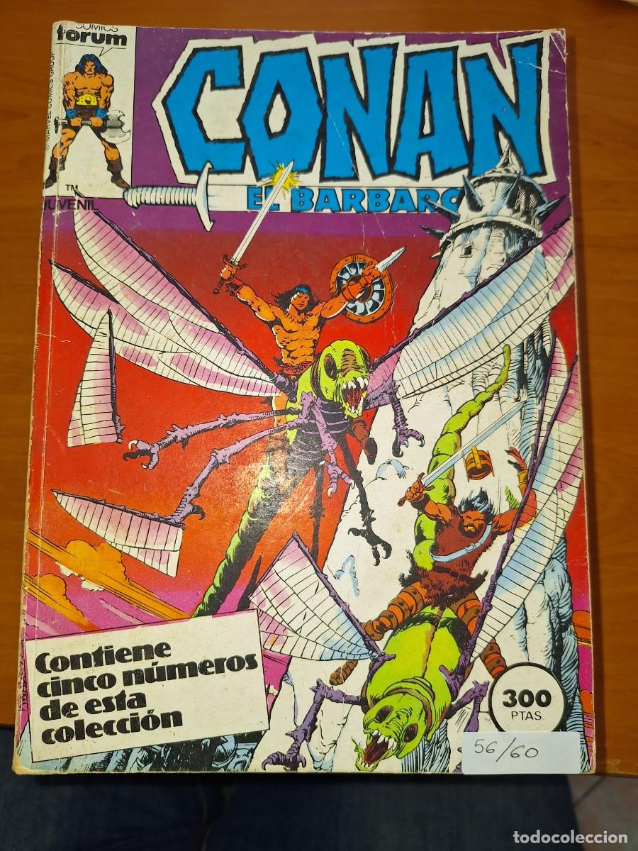 C&oacute;mics: EDIT. FORUM CONAN EL B&Aacute;RBARO, EXTRA CINCO N&Uacute;MEROS 56/60. - Foto 1