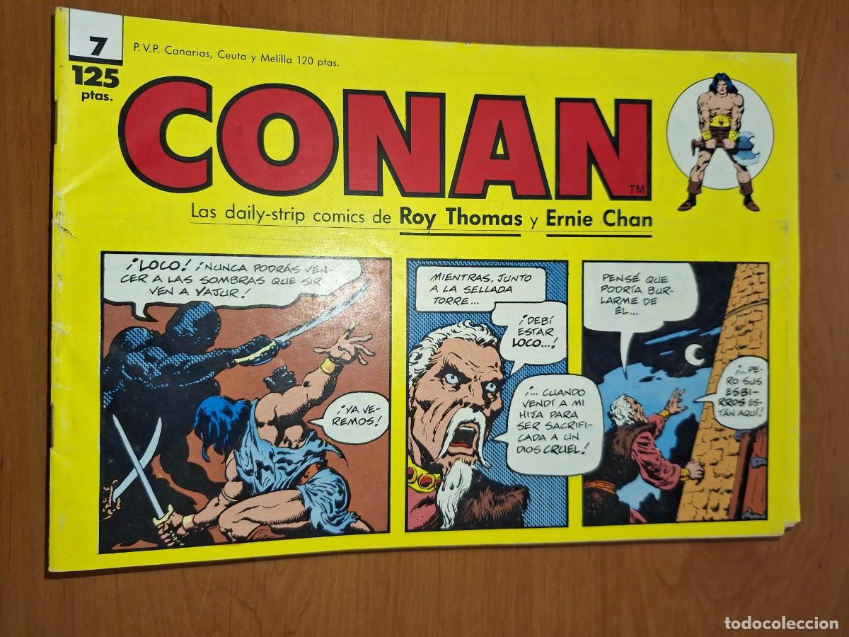 C&oacute;mics: LOS COMICS DE PRENSA DE CONAN, ROY THOMAS Y ERNIE CHAN. N&Uacute;MERO 7. - Foto 1