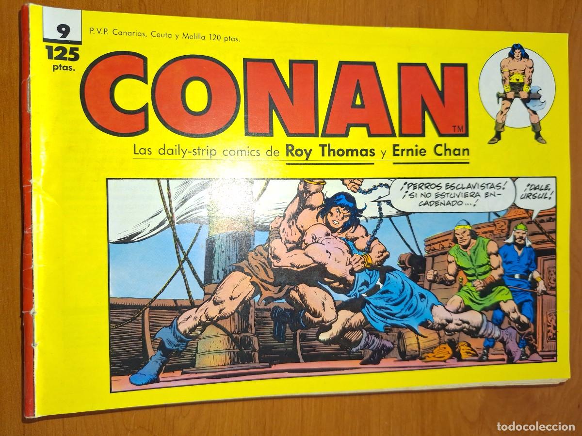 C&oacute;mics: LOS COMICS DE PRENSA DE CONAN, ROY THOMAS Y ERNIE CHAN. N&Uacute;MERO 9. - Foto 1