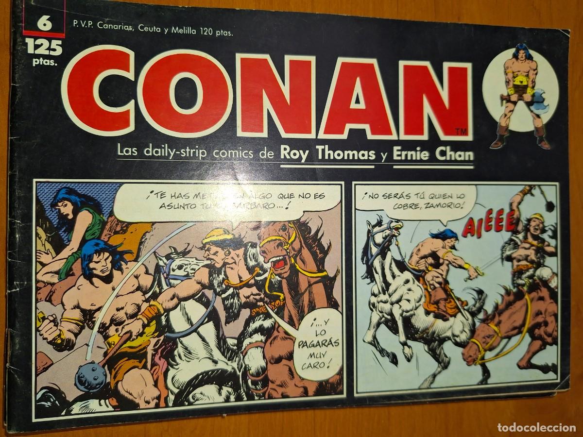 C&oacute;mics: LOS COMICS DE PRENSA DE CONAN, ROY THOMAS Y ERNIE CHAN. N&Uacute;MERO 6. - Foto 1